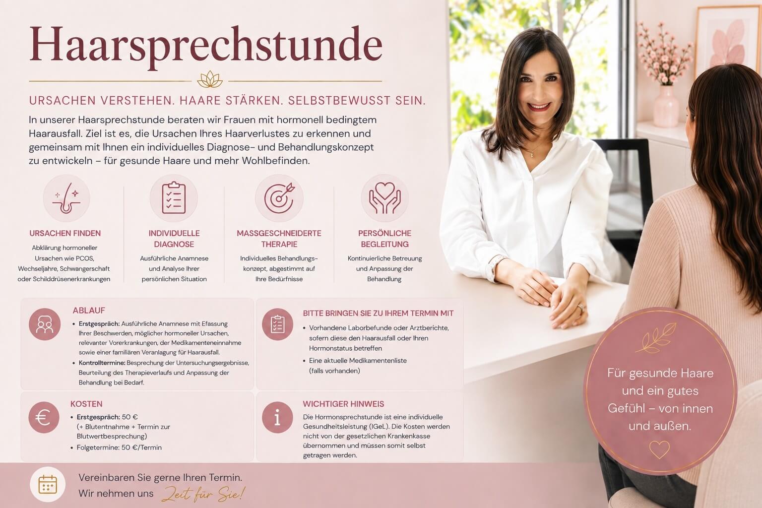 Haarsprechstunde - Dr. med. Sema Kolay | Praxis für Gynäkologie und Geburtshilfe in Heidelberg