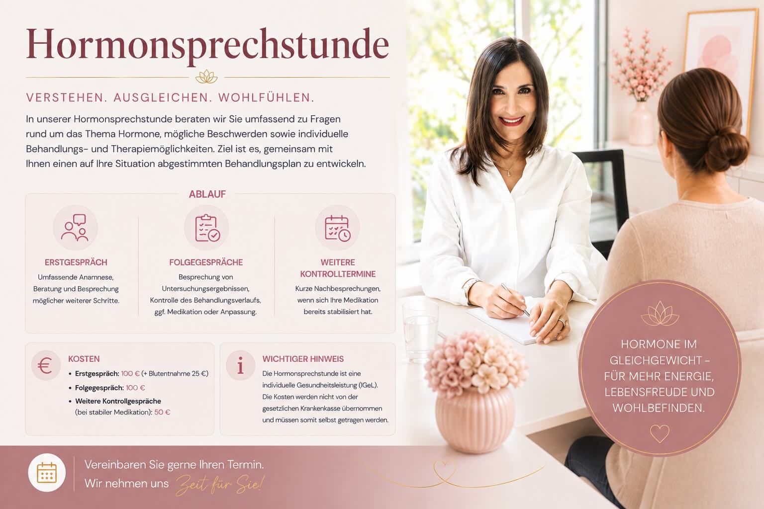 Hormonesprechstunde – Dr. med. Sema Kolay | Praxis für Gynäkologie und Geburtshilfe in Heidelberg